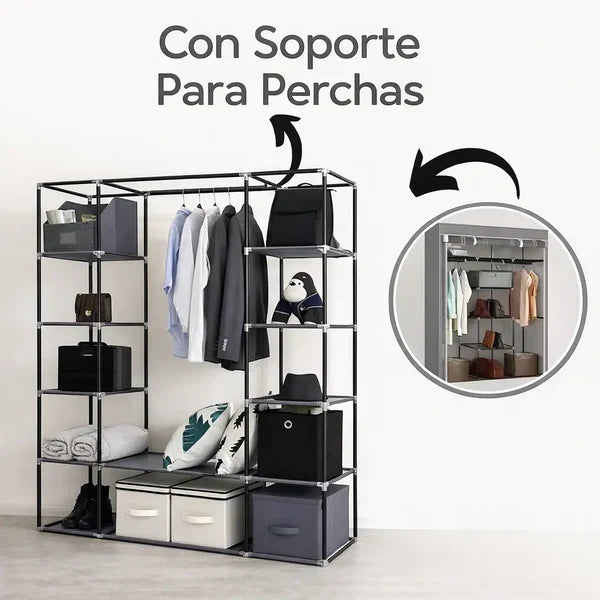 Closet Plegable Multiuso + Robot Aspirador 3 en 1 de Regalo [ÚLTIMAS UNIDADES]