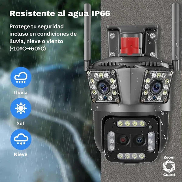 ZOOM GUARD - CAMARA DE SEGURIDAD + MEMORIA ILIMITADA