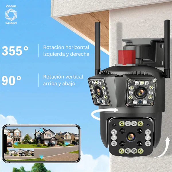 ZOOM GUARD - CAMARA DE SEGURIDAD + MEMORIA ILIMITADA